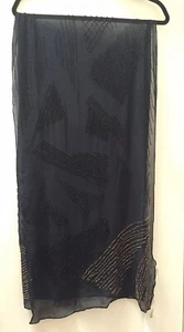 SEED FEMME 100% Silk Scarf Size 00, NWT - Picture 1 of 7