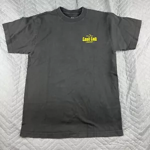 Last Call Co Shirt Mens Medium Black Grim Reaper Skull Snitches Get Stitches - Picture 1 of 14