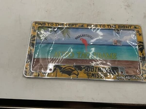 Margaritaville Metall Kennzeichenrahmen ohne Beschläge - Bild 1 von 2