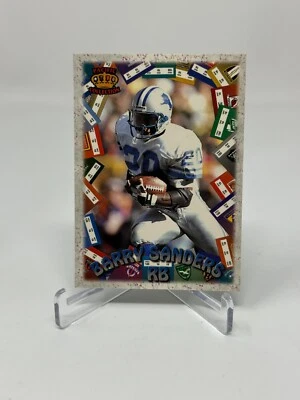 1996 Pacific Football Barry Sanders Card #GT-71 - Image 1 of 2