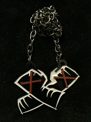 WWE CM Punk WWE Mejor del Mundo Colgante Collar WWE Puños Cruzados WWE Foto 1 de 4