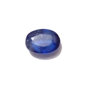 Attractive Blue Sapphire Glass Field 2.75 Crt Faceted Oval Shape Loose Gemstone - Picture 1 of 9