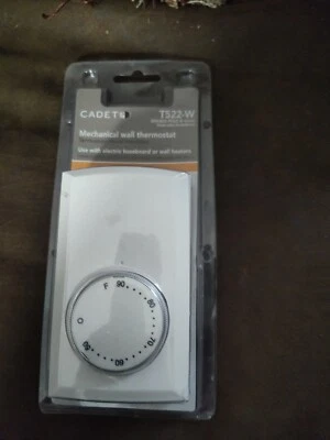 Cadet T522-W Line Voltage Mechanical Double Pole Wall Thermostat - Image 1 of 4