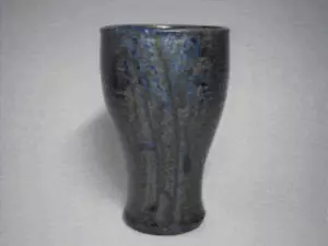 Taza de cerveza Aisai rara de cerámica japonesa Bizen de Hiroyuki Matsui - Imagen 1 de 6