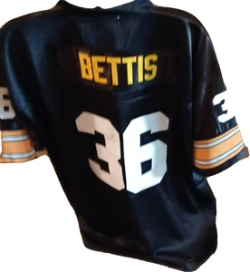 Black Pittsburgh Steelers Jerome Bettis Mitchell & Ness Size 54 2X Jersey - Picture 1 of 5