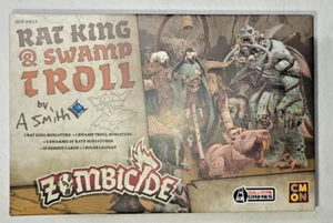 Miniaturas Zombicide Black Plague Rat King & Swamp Troll de Adrian Smith - Imagen 1 de 8