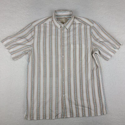 Territory Ahead Dress Shirt Mens Large Multi Color Aztec Hawaiian Button Up - Image 1 of 4