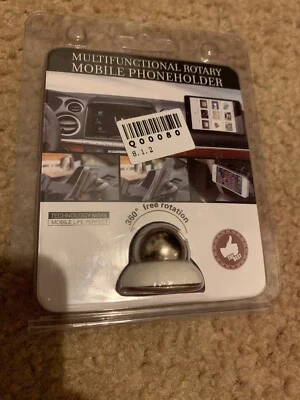 360� Mount Holder Car Windshield Stand for Mobile Cell Phone - Black - Image 1 of 4