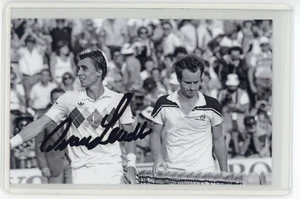 Ivan Lendl Signed Photo - 1984 French Open Win vs John McEnroe Tennis Player - Picture 1 of 2
