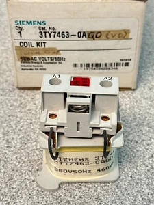 NEW Siemens 3TY7463-0AQ0 Coil Kit 460V/60Hz 380V/50Hz for 3TF46/3TF47 Contactors - Picture 1 of 2