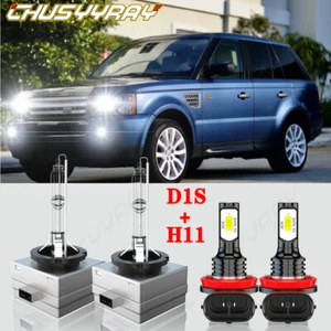 For Land Rover Range Rover 2006-2008 4x Headlight HID Hi/Lo Beam+Fog Light Bulbs - Bild 1 von 18