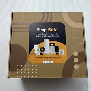SimpliSafe 8 Piece Outdoor Camera Home Security System - Picture 1 of 2