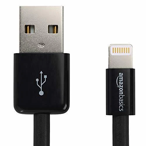AmazonBasics  to USB A Cable  iPhone Charger (3FT BLACK) - Image 1 of 1