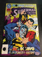 Action Comics Annual#4 Incredible Condition 9.4(1992) Shazam Vs Eclipso
