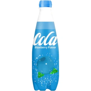 Cola Blueberry Flavour Drink - Case Of 24 x 400ml Bottles - Picture 1 of 1