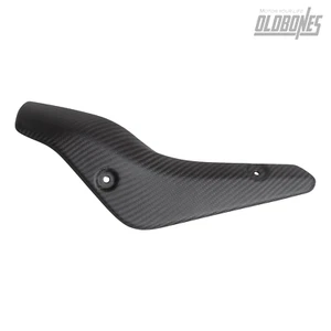 For Yamaha MT10 22+ 100% Carbon Fiber Exhaust Pipe Cover Heat Shield Matte - Picture 1 of 11