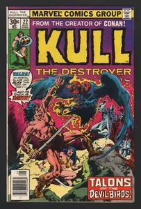 KULL, THE DESTROYER #22, Marvel, 1975, NM-, TALONS OF THE DEVIL-BIRDS! - Picture 1 of 1