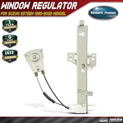 Regulador de janela manual driver LH traseiro para Suzuki Esteem 1995-2002 L4 1.6L 1.8L - Imagem 1 de 4