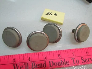 Lot of 4 Leveling Foot Threaded Glide Feet 3/8-16 Leveler Adjustable - Picture 1 of 3