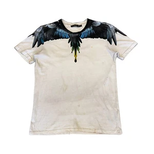 Marcelo Burlon Wings Tshirt | Vintage Herren High End Designer Weiß Rundhals - Bild 1 von 7