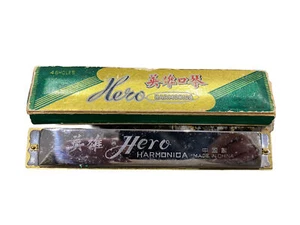 Vintage Hero Harmonica 48 Hole - With Original Box FREE SHIPPING! - Picture 1 of 5