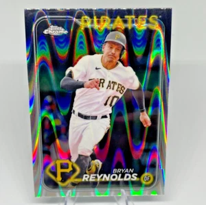 Bryan Reynolds 2024 Topps cromo refractor RayWave #146 Pittsburgh Pirates - Imagen 1 de 3