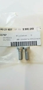 NEW OEM BMW 07119900049 0711990437 Fillister-head screw (Set Of 2 ) - Picture 1 of 1