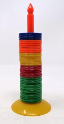 Porte jeton ancien en galalithe 40 jetons pour jeu de dés ou carte - Bar bistrot - Photo 1/3