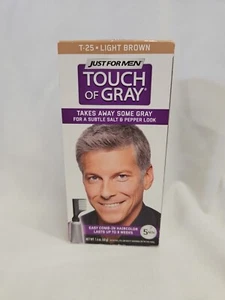Just For Men Touch of Gray Hair Color, Light Brown T-25 - Picture 1 of 5