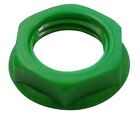 Cliff Electronic Components - Nut, Green, 10 Pack