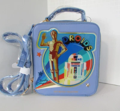 Danielle Nicole Star Wars Droids R2D2 C3PO Crossbody Bag Purse Top Handle NWT - Image 1 of 4