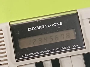 Casio VL 1 Piano Synthesizer Working well with case Used - Picture 1 of 12