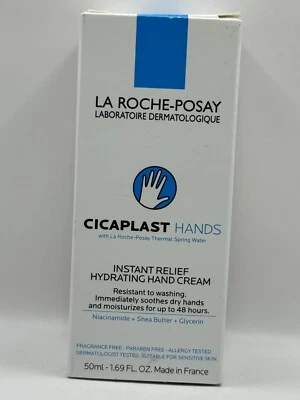Creme hidratante para as mãos LaRoche-Posay Cicaplast alívio instantâneo - EXP 12/2026 - Imagem 1 de 3