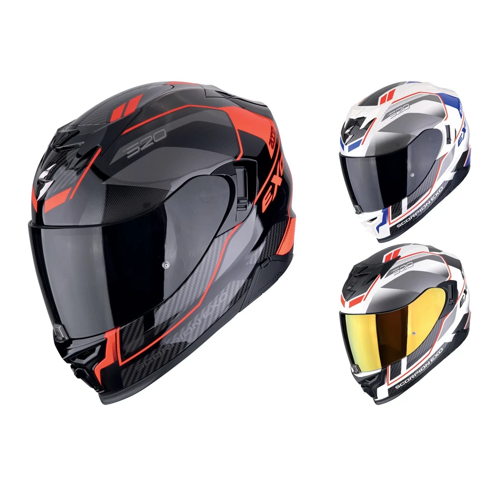 Scorpion Motorrad Helm EXO-520 EVO Air Lena Integralhelm inkl. Pinlock Scheibe - Bild 1 von 1