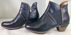 PIKOLINOS Rotterdam 902 Women's Leather Side Zip Ankle Boots EU 37 US 6.5