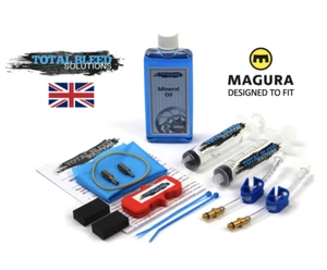 Kit de purga de freno TBS para todas las opciones de aceite mineral y Magura. Para HS11 - HS33 - Imagen 1 de 9