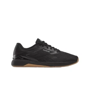 Men Reebok Nano X5 Training Shoes Size 9 Black Grey Gum 100209359 Crossfit - Picture 1 of 24