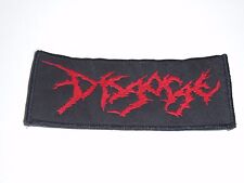 DISGORGE BRUTAL/DEATH METAL WOVEN PATCH
