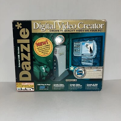 Dazzle Digital Video Creator Editor. Parallel Port Special Edition! With RCA’s - Image 1 of 4