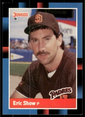 1988 Donruss #387a Eric Show - Image 1 of 2