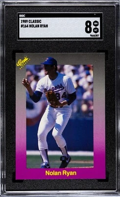 1989 Classic Update Purple Travel Edition - #164 Nolan Ryan - Image 1 of 2