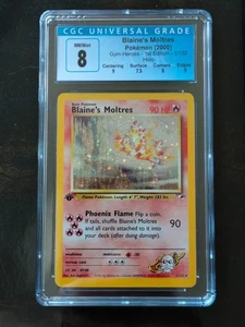 Pokemon Gym Heroes 1. Edition Blaine’s Moltres Holo 1/132 - Bild 1 von 3