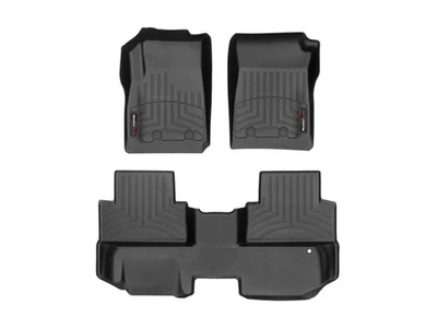 Forro de piso WeatherTech para Chevrolet Colorado 2015-2022 - 1ª y 2ª fila, negro Foto 1 de 4