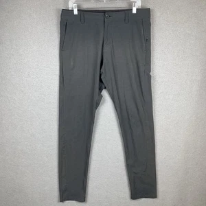Pantaloni da golf Vuori Aim grigi chino performance su misura 4 vie elasticizzati uomo 32 - Foto 1 di 18