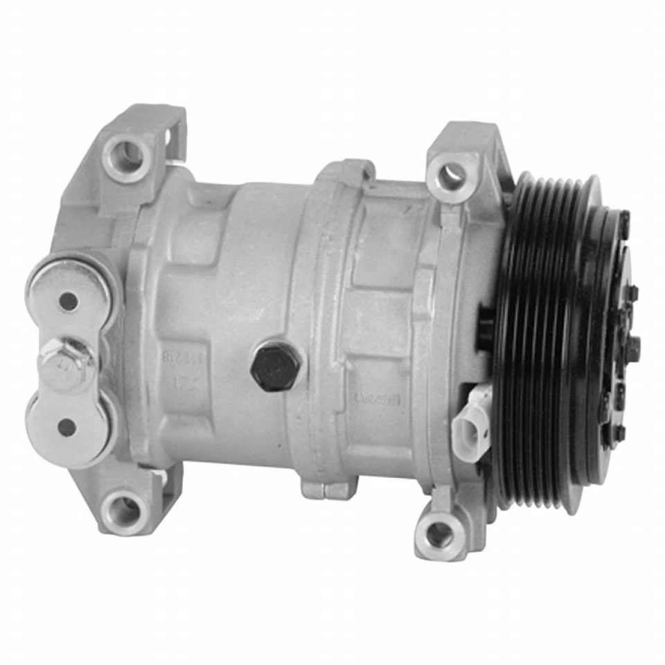 Compresor de aire acondicionado para GMC K1500/K2500 Suburban 1996 97 98 1999 | H6 | 6 ranuras | V6 Foto 1 de 3
