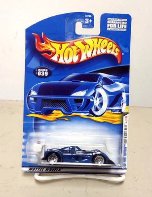 Hot Wheels 2001 First Editions RILEY & SCOTT MK III #27/36 #039 Blue NOS C16 - Image 1 of 2