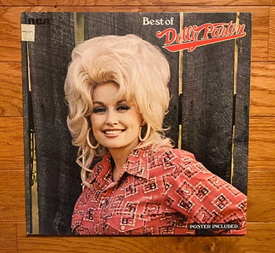 Dolly Parton - Best of Dolly Parton LP RCA 1976 Pressing Gatefold  Jolene  VG+ - Image 1 of 4