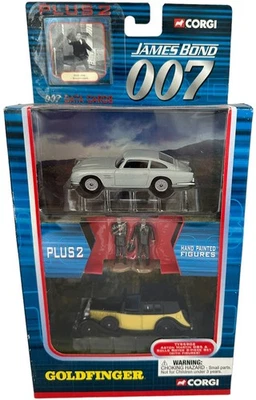 Juego de diecasts y figuras vintage 2003 Corgi James Bond Goldfinger Aston & Rolls Foto 1 de 4
