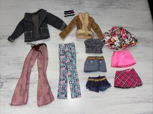 Lote Barbie My Scene Muñecas Ropa Faldas Pantalones Cortos Chaqueta Pantalones Monederos #483 - Imagen 1 de 10
