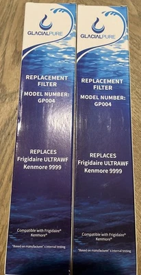 ( 2 PACK ) Glacial Pure GP004 Replacement Water Filter. NEW FREE SHIPPING - Image 1 of 3